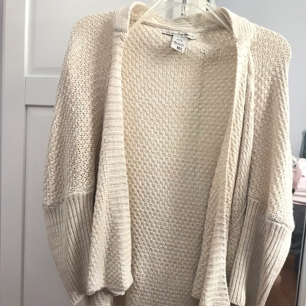 American Rag Beige Cardigan